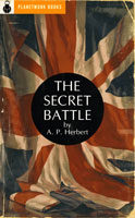 The Secret Battle (1919) by A. P. Herbert